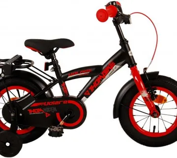 Volare dječji bicikl Thombike 12" crno-crveni - cover
