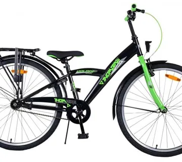 Dječji bicikl Volare Thombike 26" crno-zeleni - cover
