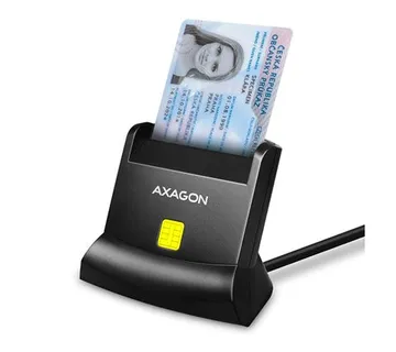 Čitač pametnih kartica AXAGON CRE-SM4N USB 2.0 - cover
