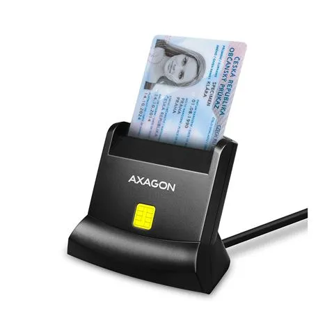 Čitač pametnih kartica AXAGON CRE-SM4N USB 2.0 - cover