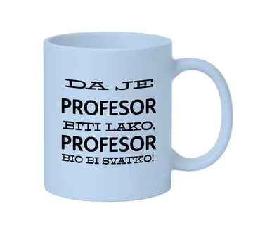 Šalica da je profesor biti lako - cover
