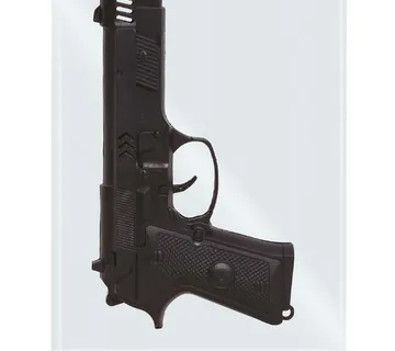 Pištolj crni 25cm - cover