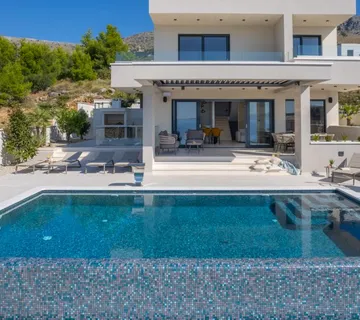 SPLIT PODSTRANA LUX VILLA S BAZENOM I PANORAMSKIM POGLEDOM 355 M2 - cover