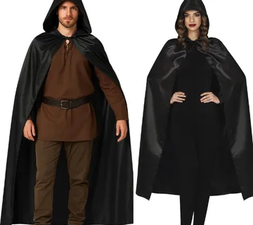 Crni plašt s kapuljačom - cover