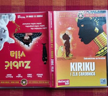 Kiriku i zla čarobnica / Zubić vila DVD  - cover