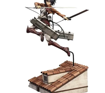 Attack on Titan Mikasa Ackerman figura 28cm - cover