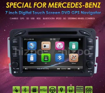 Mercedes C klasa Vito Viano W168 2din radio ORIGINAL GPS NAVIGACIJA - cover