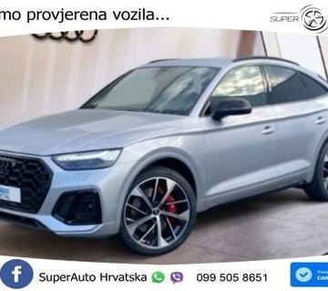 Audi SQ5 Sportback 3.0 TDI quattro Aut. 341 KS, ZRAČNI+ACC+360+4xGR SJ - cover