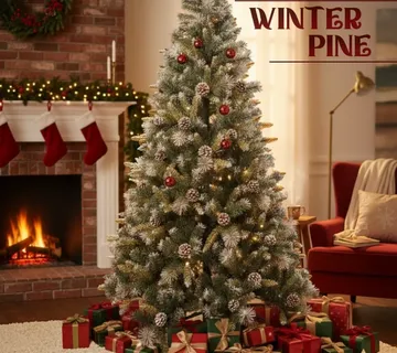 Winter Pine - Umjetno Božićno Drvce sa Šišarkama - cover