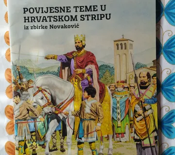 Povijesne teme u hrvatskom stripu - cover