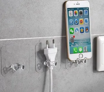 Samoljepljivi silikonski držač kabela - cover