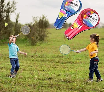 Dječji komplet reketa za badminton - 2 komada - cover