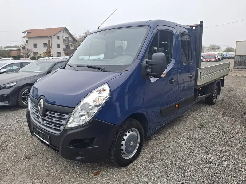 RENAULT MASTER 2.3 DCI*125ks*Dupla kabina*Klima*Reg:05/2026 - cover