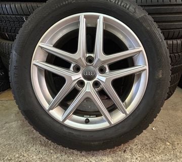 AUDI SET 5X112 17" GUME CONTINENTAL 225/55R17 / 4 KOMADA - cover