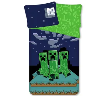 Minecraft ‘Sssleep Tight’ dječja posteljina, 140×200 cm - cover