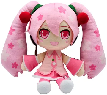 Vocaloid Sakura Miku plišana igračka 28cm - cover