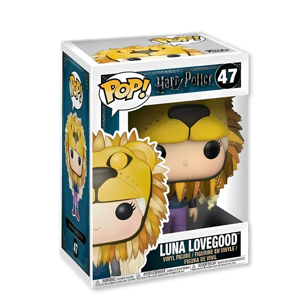 Funko Pop! Harry Potter – Luna Lovegood with Lion Head #47 - cover