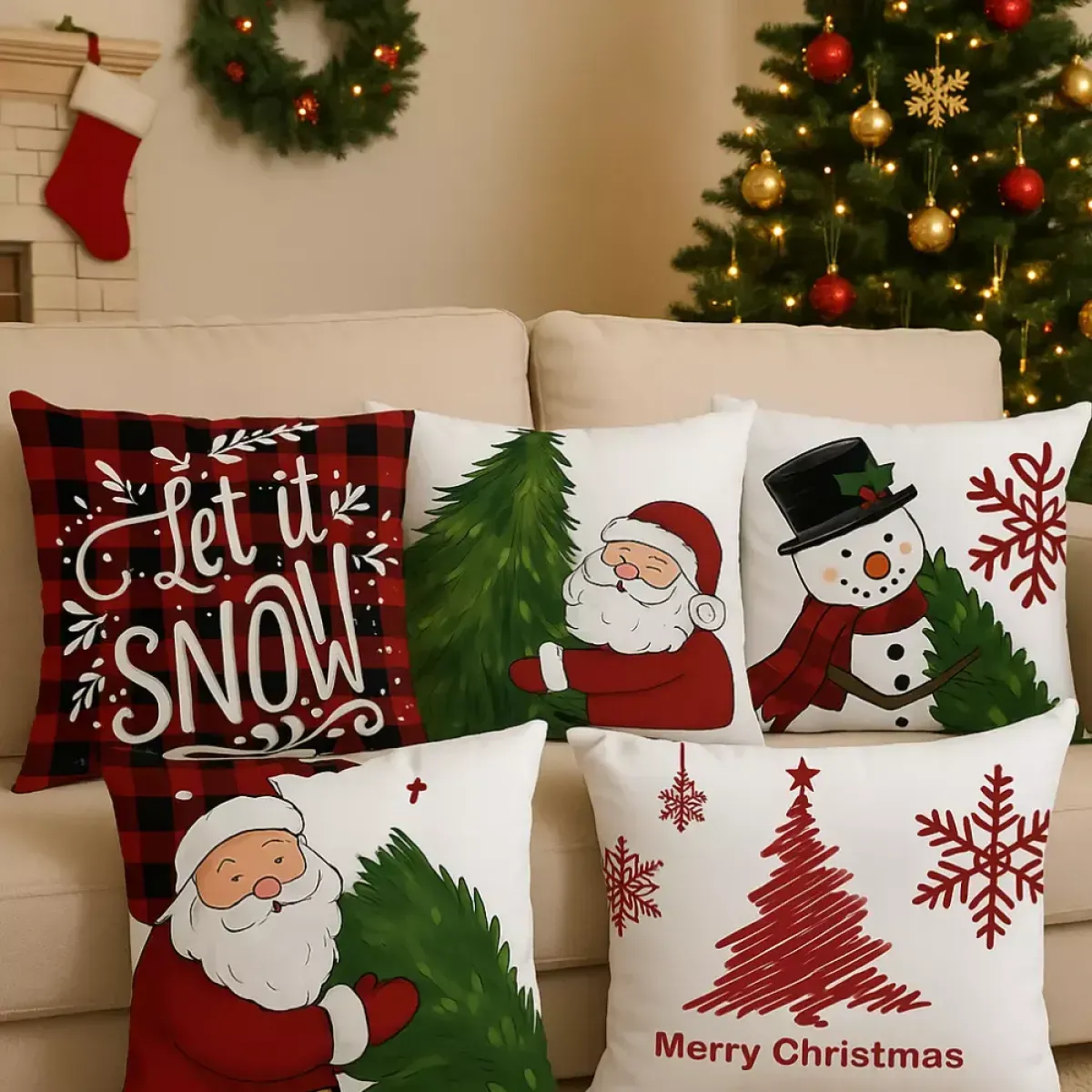 Luksuzne božićne jastučnice - cover