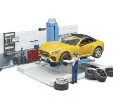 Bruder Autoservis set - cover