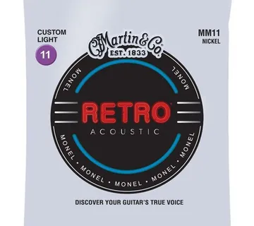 MARTIN MM11 RETRO 11-52 ŽICE ZA AKUSTIČNU GITARU - cover