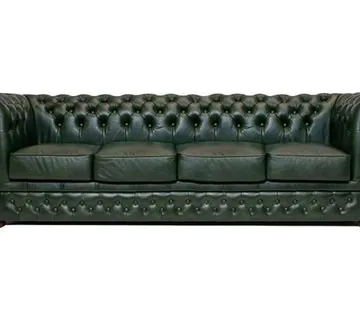 Chesterfield Garnitura First Class Leather | 4-sjedišta | Cloudy Green - cover