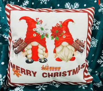 Božićne jastučnice 2 kom LAN kolekcija 45x45 cm - cover