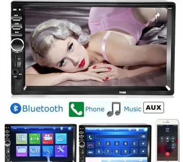 2 din Auto radio AUX, MP3, USB,SD kartica, Bluetooth + daljinski - cover