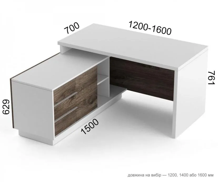 Radni stol uredski kutni - cover