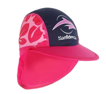 Dječja UV kapa sa zaštitom od sunca 0-1 godinu  pink - cover