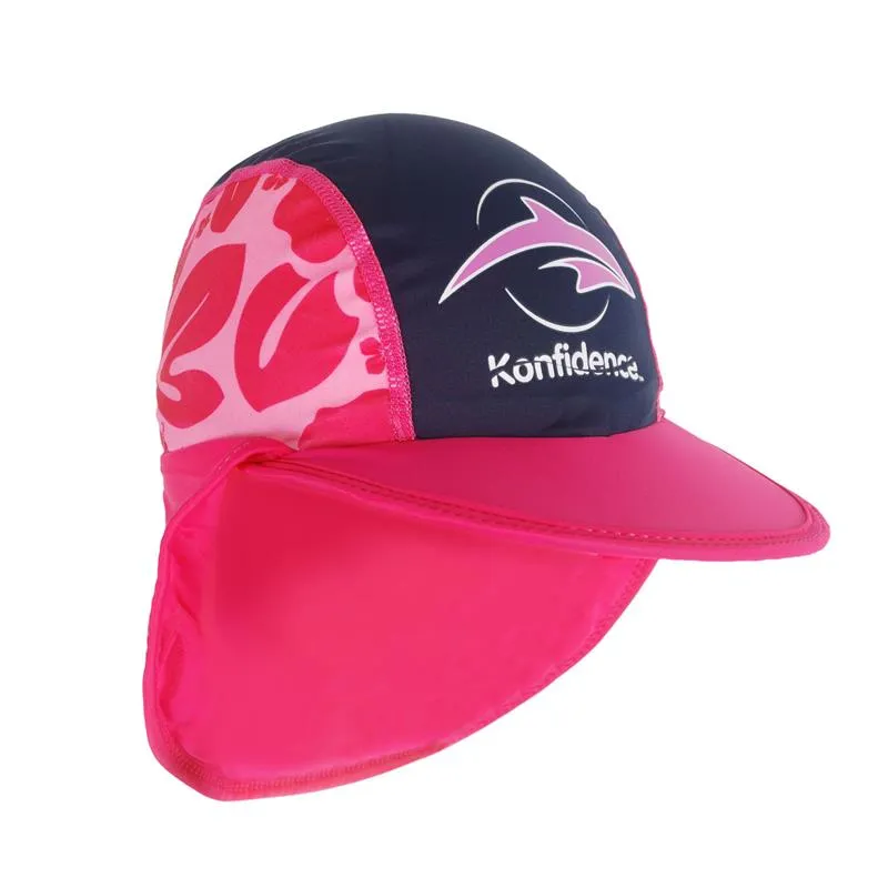 Dječja UV kapa sa zaštitom od sunca 0-1 godinu  pink - cover