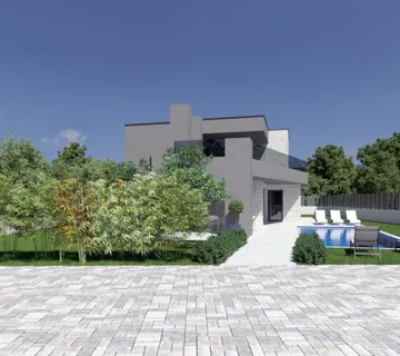 POREČ- MODERNA VILA U IZGRADNJI (prodaja) - cover