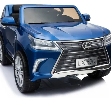 Licencirani auto na akumulator Lexus DK-LX570 - plavi/lakirani - cover