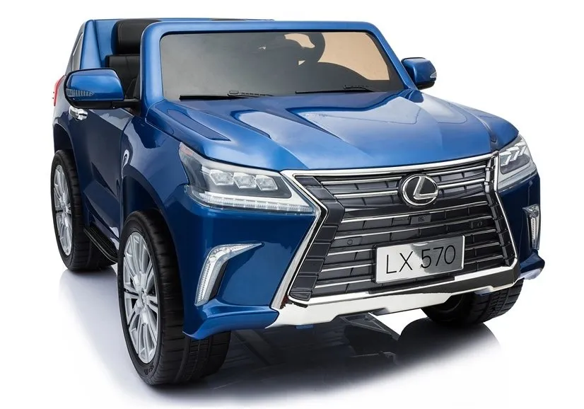 Licencirani auto na akumulator Lexus DK-LX570 - plavi/lakirani - cover