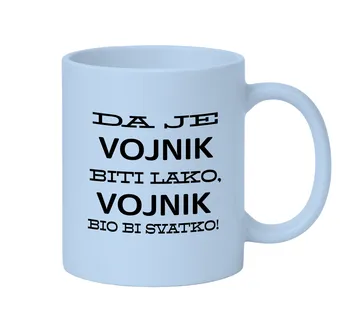 Šalica da je vojnik biti lako - cover