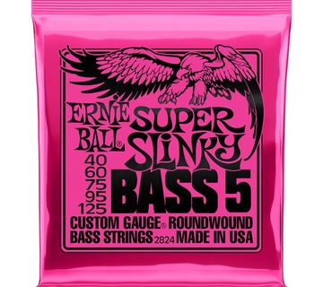 ERNIE BALL ROUNDWOUND 5-STRING SUPER SLINKY 40-125 ŽICE ZA BAS GITARU - cover