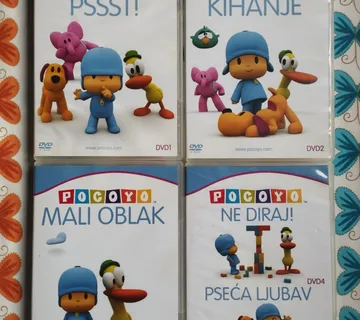 Pocoyo - DVD set 1 - 5 - cover