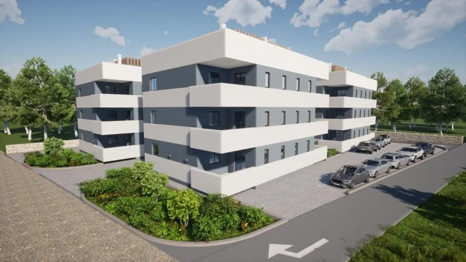 Pakoštane, stan na 2. katu(70m2), 100 metara od mora, NOVOGRADNJA - cover