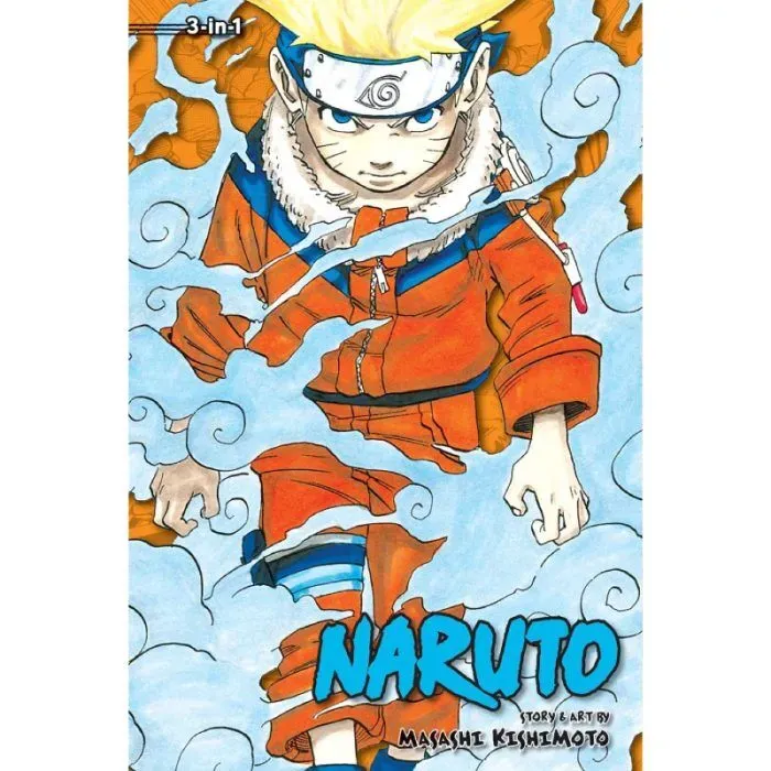 Naruto 3-in-1 Edition vol. 1 - cover
