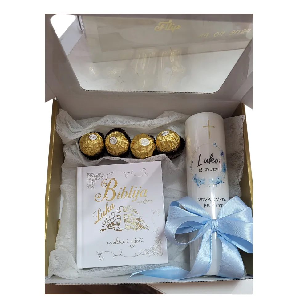 Poklon paket za Svetu pričest “Svjetlo i riječ” - cover