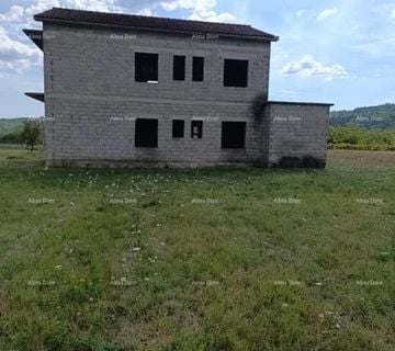 Prodaje se kuća u fazi izgradnje, blizu Lupoglava (prodaja) - cover