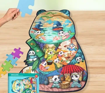 Panda Puzzle – Edukativna Slagalica za Djecu - cover
