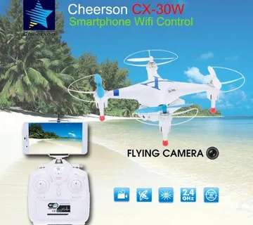 RC Quadcopter Cheerson CX-30W Gyro + FPV kamera + daljinski - cover