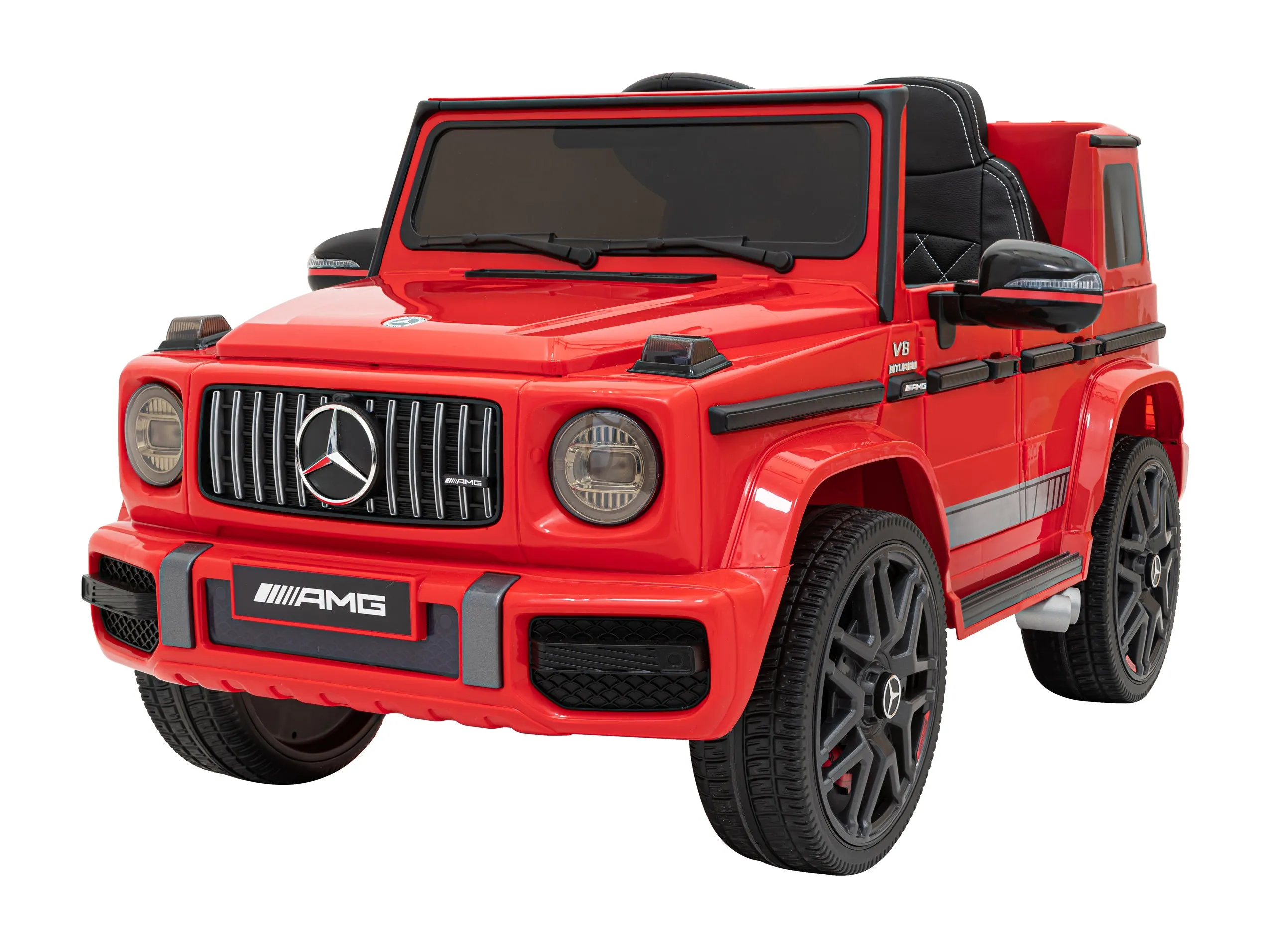 Licencirani auto na akumultor Mercedes G63 - crveni - cover