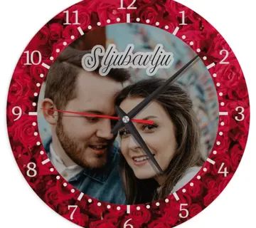Personalizirani sat – Poklon za Valentinovo - cover