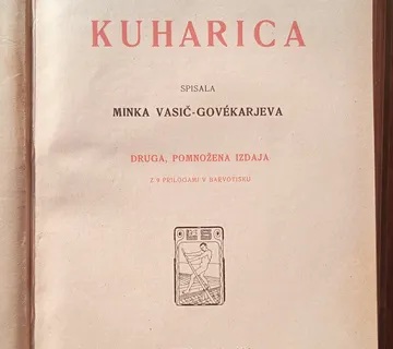 DOBRA KUHARICA Minka Vasić Govekarjeva Ljubljana 1909 SLOVENKI JEZIK - cover