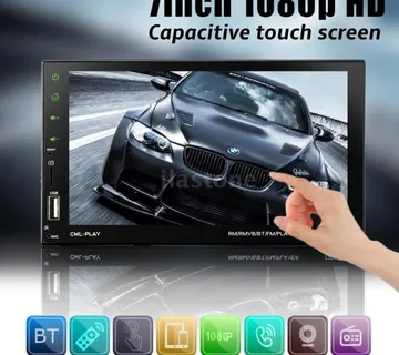 Auto Radio 7" TOUCHSCREEN HANDSFREE BLUETOOTH USB MP3 - cover