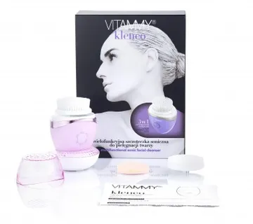 Vitammy KLENEO višenamjenska sonična četkica za njegu lica-ljubičasta - cover