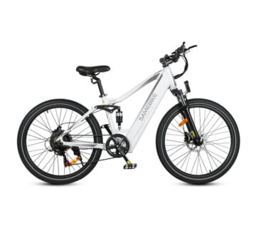 Samebike XD26-II električni bicikl - Bijela - 750W - 14Ah - 26&quot; - cover