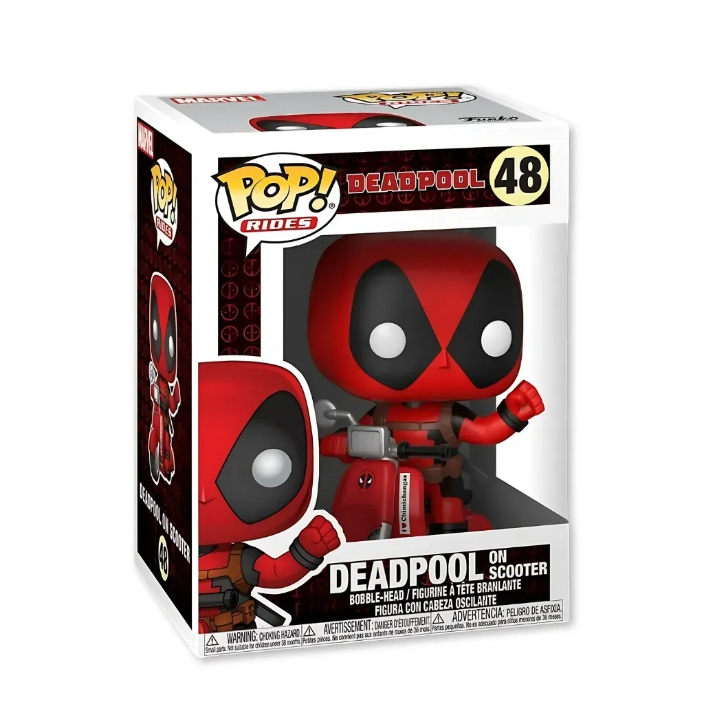 Funko Pop! Rides: Deadpool – Deadpool on Scooter #48 - cover