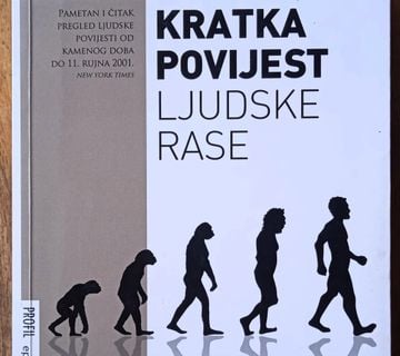 KRATKA POVIJEST LJUDSKE RASE Michael Cook - cover